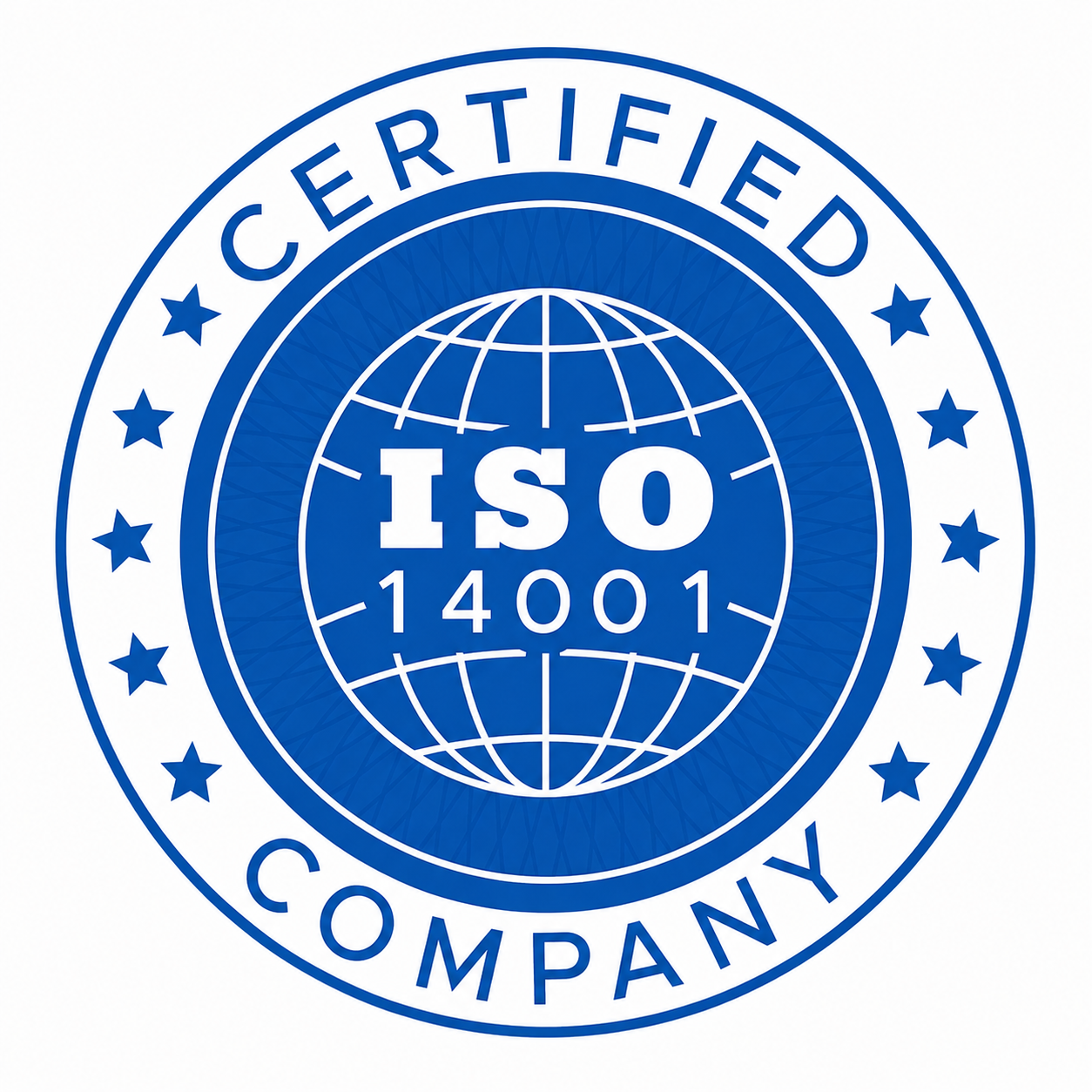 ISO 14001 Environmental Management System certification seal